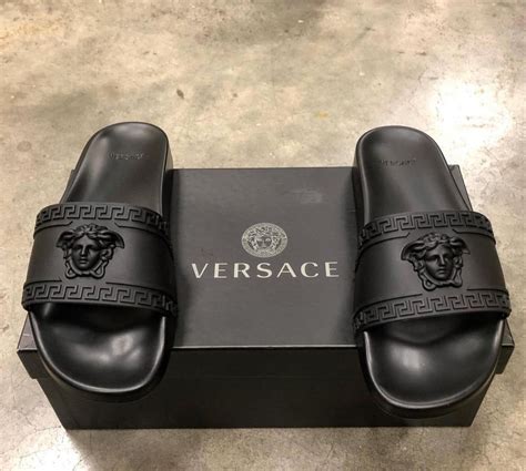 versace flip flop herren|Versace slides on sale.